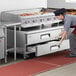 Avantco CBE-60-HC 60" 2 Drawer Refrigerated Chef Base Main Thumbnail 1