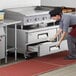 Avantco CBE-48-HC 48" 2 Drawer Refrigerated Chef Base Main Thumbnail 1