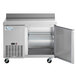 Avantco SS-WD-1R 44" Stainless Steel Extra Deep Worktop Refrigerator with 3 1/2" Backsplash Main Thumbnail 6