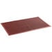 Choice 3' x 5' Red Rubber Grease-Resistant Anti-Fatigue Floor Mat with Beveled Edge - 1/2" Thick Main Thumbnail 2