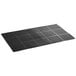 Choice 3' x 5' Black Rubber Straight Edge Anti-Fatigue Floor Mat - 3/4" Thick Main Thumbnail 4