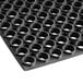 Choice 3' x 5' Black Rubber Straight Edge Anti-Fatigue Floor Mat - 3/4" Thick Main Thumbnail 5