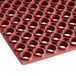 Choice 3' x 5' Red Rubber Straight Edge Grease-Resistant Anti-Fatigue Floor Mat, 3/4" Thick Main Thumbnail 5