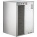A white rectangular Hoshizaki air cooled ice machine with a metal door.