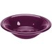 A purple Fiesta china cereal bowl.