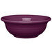 A purple Fiesta individual fruit/salsa bowl with a white background.