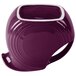 A purple Fiesta disc pitcher with a white stripe on the handle.