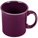 A purple Fiesta China Java Mug with a handle.