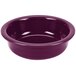 A purple Fiesta serving bowl with a white background.