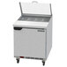 Beverage-Air SPED27HC-B-CL Elite Series 27" 2 Drawer Refrigerated Sandwich Prep Table with Clear Lid Main Thumbnail 1