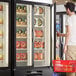 Beverage-Air MMF49HC-1-B MarketMax 52" Black Glass Door Merchandising Freezer - 46.2 Cu. Ft. Main Thumbnail 1