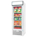 Beverage-Air MMF12HC-1-W-EL MarketMax 24" White Glass Door Merchandiser Freezer with Electronic Lock - 11.9 cu. ft. Main Thumbnail 1