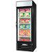 Beverage-Air MMF27HC-1-B-EL MarketMax 30" Black Glass Door Merchandiser Freezer with Electronic Lock - 26.57 cu. ft. Main Thumbnail 1