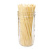 HAY! Straws 7 3/4" Natural Wheat Biodegradable Drinking Straws - 500/Pack Main Thumbnail 3