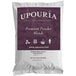A white bag of UPOURIA Premium French Vanilla Cappuccino Mix with a purple label.