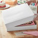 Baker's Mark 26 1/2" x 18 1/2" x 3" White Full Sheet Cake / Bakery Box Top - 50/Bundle Main Thumbnail 1