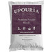 A white bag of UPOURIA Pumpkin Spice Cappuccino mix with a purple label.