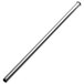 A stainless steel Barfly reusable straight straw on a white background.