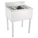 Eagle Group B2CT-18-7 24" Underbar Ice Bin/Cocktail Unit with 7 Circuit Cold Plate Main Thumbnail 4