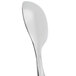 Sabert UM72S 10" Disposable Silver Plastic Serving Spoon - 72/Case Main Thumbnail 5