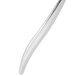 Sabert UM72S 10" Disposable Silver Plastic Serving Spoon - 72/Case Main Thumbnail 6