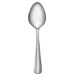 A Libbey stainless steel teaspoon with a white background.