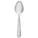 A Libbey Windsor stainless steel teaspoon with a silver handle on a white background.