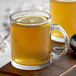 Acopa 12 oz. Customizable Clear Glass Coffee Mug - 12/Case Main Thumbnail 4