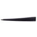 Wobble Wedge Tapered Black Hard Polypropylene Installation Table Wedge / Table Stabilizer - 75/Pack Main Thumbnail 3