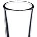 A close-up of a Libbey Tequila shooter glass with a clear rim.