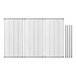 A Regency NSF chrome wire shelf kit with metal grids and bars.
