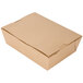 Microwavable Paper #3 Take Out Box 7 3/4" x 5 1/2" x 2 1/2" - 200/Case Main Thumbnail 3