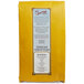 A yellow bag of Bob's Red Mill Organic Unbleached All-Purpose Flour with text on it.