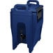 Cambro UC250186 Ultra Camtainers® 2.75 Gallon Navy Blue Insulated Beverage Dispenser Main Thumbnail 1