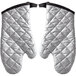 13" Silicone-Coated Oven / Freezer Mitts Main Thumbnail 3