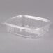 Genpak 24 oz. Clear Hinged Deli Container - 200/Case Main Thumbnail 2