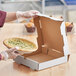 Choice 10" x 10" x 2" White Corrugated Plain Pizza Box - 50/Bundle Main Thumbnail 5