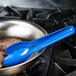Mercer Culinary M35100BL Hell's Tools® 9 1/2" Blue High Temperature Plastic Tongs Main Thumbnail 1