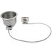 APW Wyott CH-11D 11 Qt. Round Drop In Soup Well with Immersible Element and Drain Main Thumbnail 1