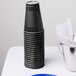 Creative Converting 28134071 12 oz. Black Velvet Plastic Cup - 240/Case Main Thumbnail 3