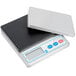 A Cardinal Detecto PS4 electronic portion scale with a black and silver cover.