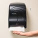 San Jamar T1490TBK Smart System Oceans Hands Free Roll Towel Dispenser - Black Pearl Main Thumbnail 1