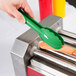 Mercer Culinary M35100GR Hell's Tools® 9 1/2" Green High Temperature Plastic Tongs Main Thumbnail 11