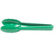 Mercer Culinary M35100GR Hell's Tools® 9 1/2" Green High Temperature Plastic Tongs Main Thumbnail 4
