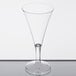 Fineline Tiny Temptations 6412-CL 2 oz. 1-Piece Tiny Barware Clear Plastic Round Champagne Flute   - 96/Case Main Thumbnail 3