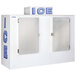 A white Polar Temp ice merchandiser with two doors closed.