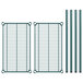 Regency 14" x 24" NSF Green Epoxy 2-Shelf Kit with 27" Posts Main Thumbnail 4