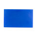 A blue rectangular Cambro well cover on a white background.