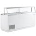 Avantco CPW-88-HC 88 3/4" 16 Tub White Deluxe Ice Cream Dipping Cabinet Main Thumbnail 3