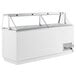 Avantco CPW-88-HC 88 3/4" 16 Tub White Deluxe Ice Cream Dipping Cabinet Main Thumbnail 4
